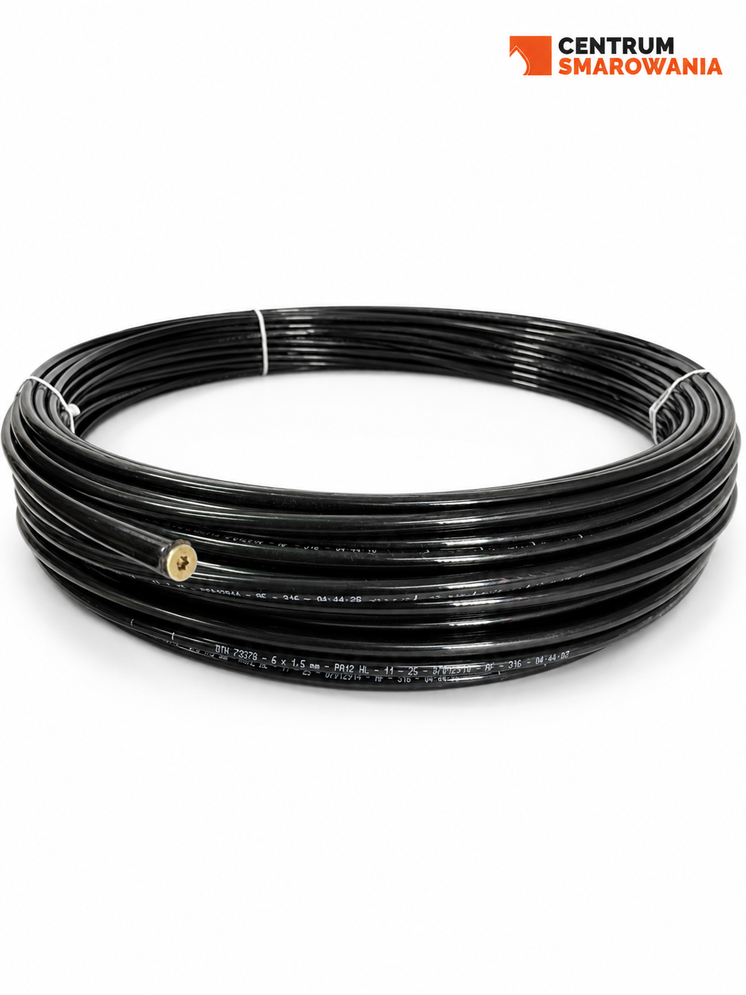 Przewód smarowy tekelan 6x1,5 ze smarem NLGI klasa 000-2, 44 bar, L=100mb