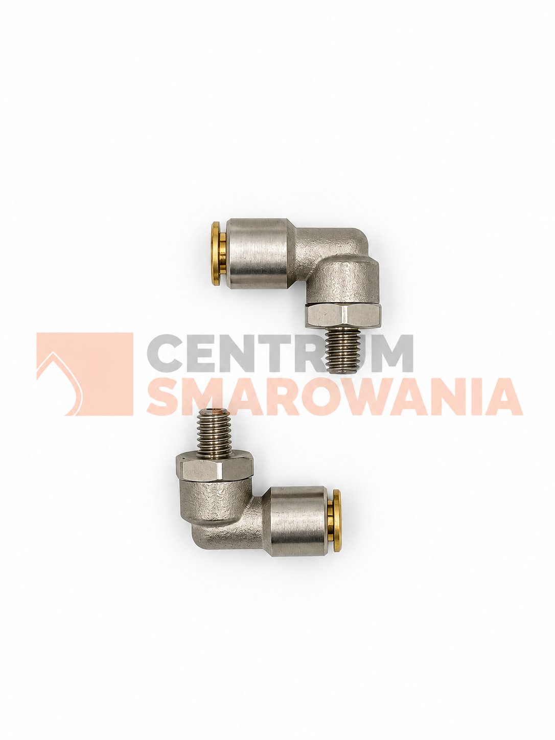 Przyłączka kątowa obrotowa Push-In 6x1 D6 80 bar - obrazek 3