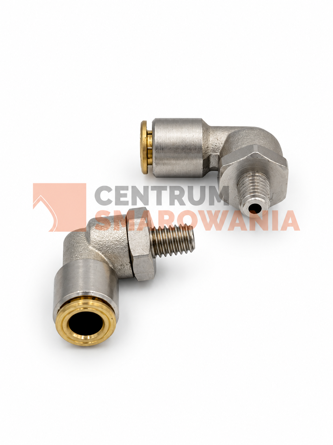 Przyłączka kątowa obrotowa Push-In 6x1 D6 80 bar - obrazek 2